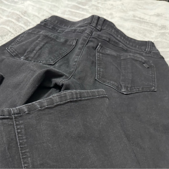 Democracy Jeans Women’s 2P “Ab” Solution Black Stretch Denim Bootcut - Picture 5 of 9